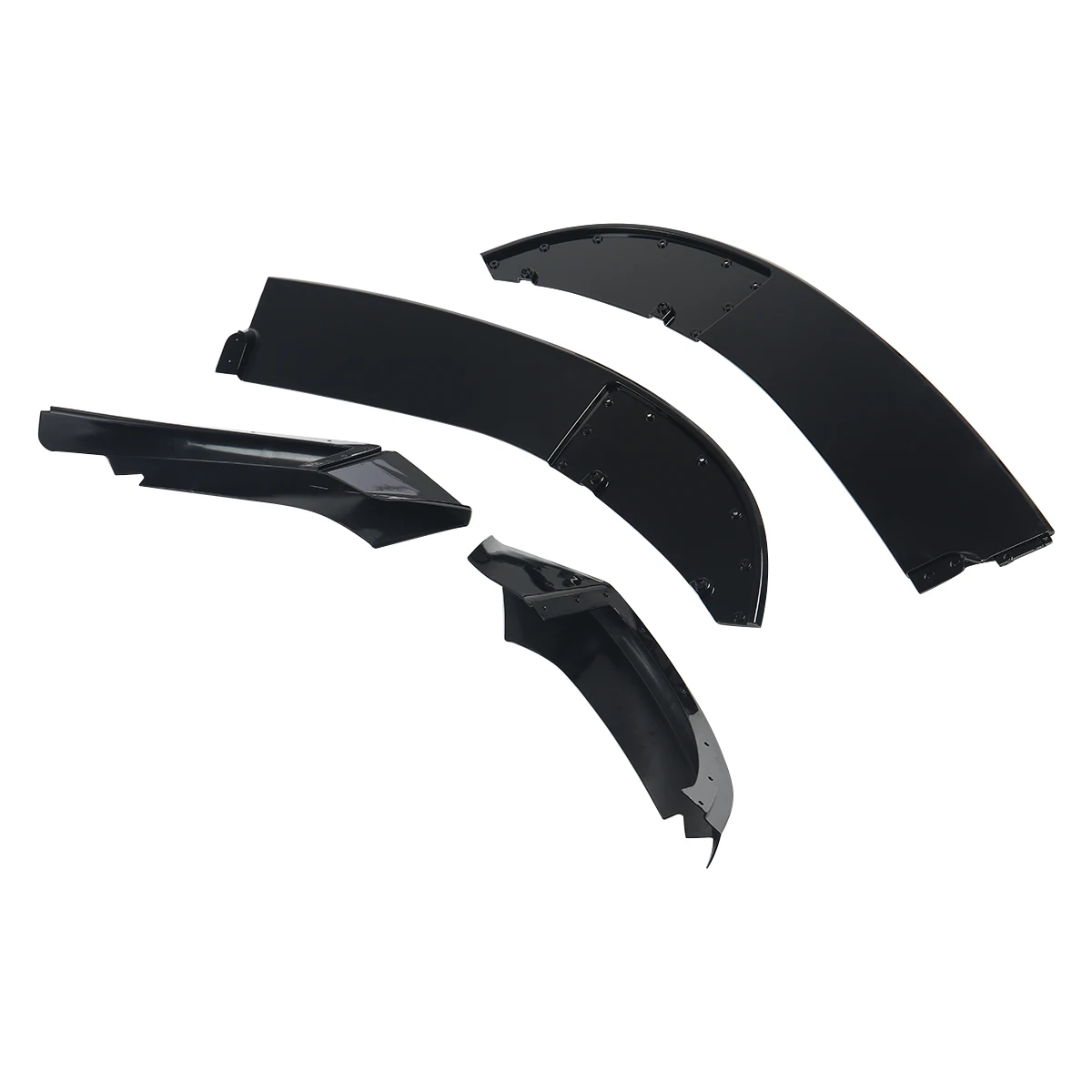 Glossy Black Front Bumper Lip Splitter For 2014-2020BMW F32 F33 F36 4 Series M Sport Front Lip Spoilers Auto Body Kit Magickit