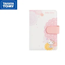 

TAKARA TOMY cartoon Hello Kitty Sakura A6 leather cute notebook portable children's exquisite notebook