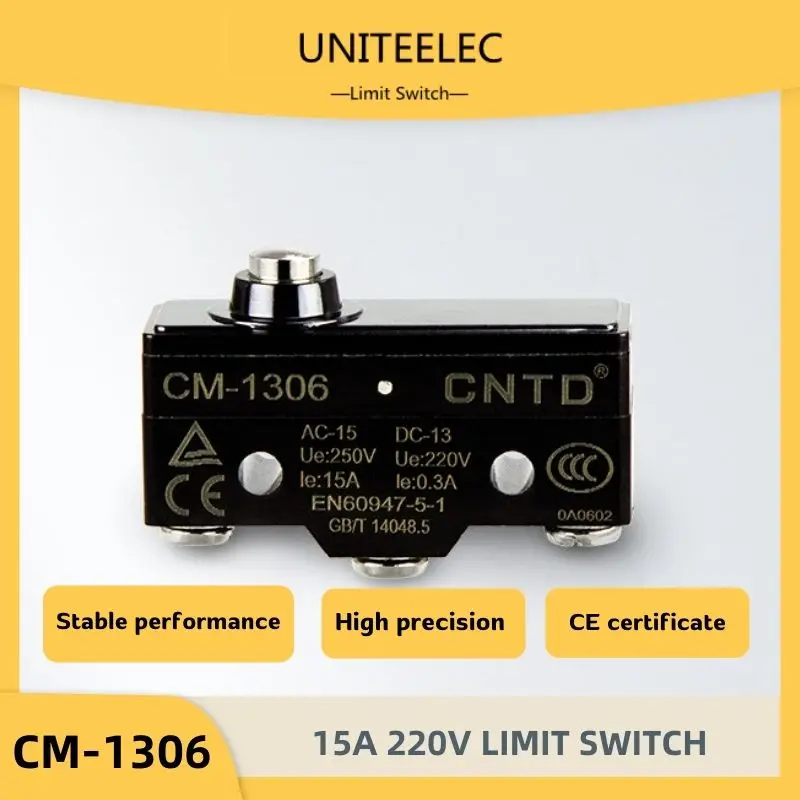 

Uniteeelec-CNTD 15A CE Approval Zippy Limit Switch for Automation Control TM /CM 1306