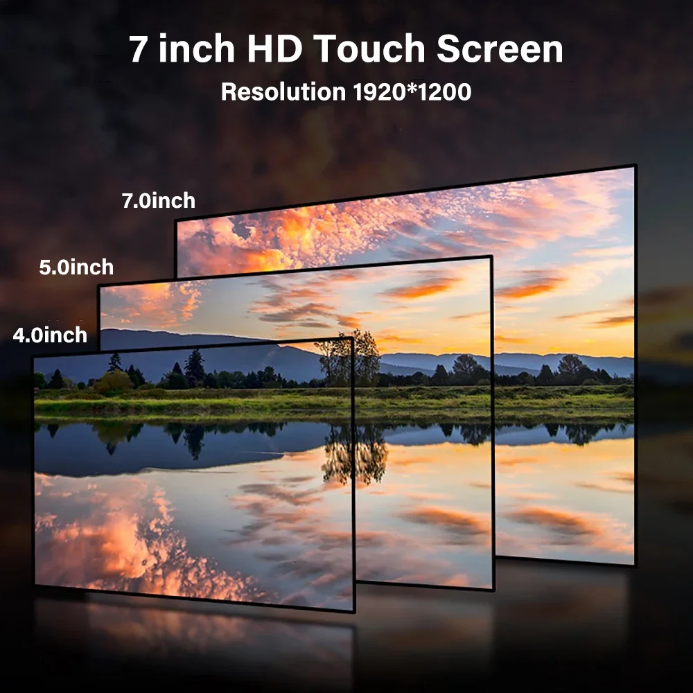 PEGATAH 8K CCTV Tester 7 inch HD IP CVI TVI AHD SDI Analog 6 In 1 Tester-Monitor VGA POE Portable HDMI Input Cable Tracer