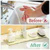 Tidy Splash Faucet Guard & Draining Mat, Silicone Draining Mat for Sink 3