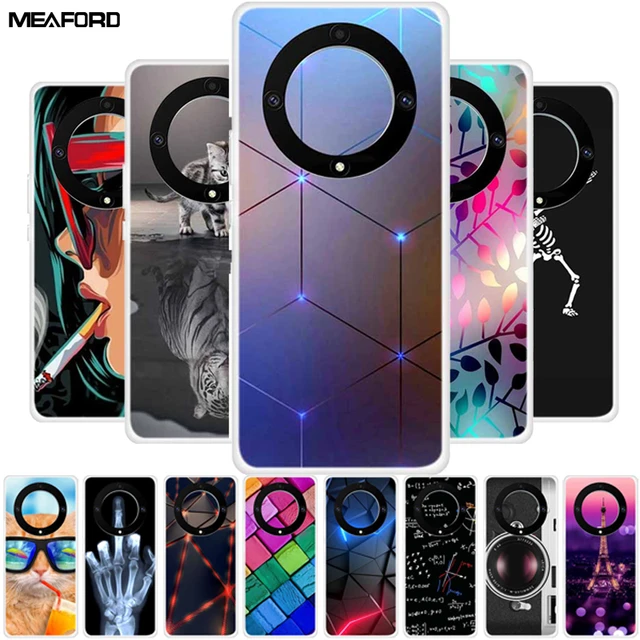 Phone Cover For Honor Magic5 Lite 5G Case Fashion Soft TPU Silicone  Protective Cool Coque for Huawei Honor Magic 5 Lite 2023 Cat - AliExpress