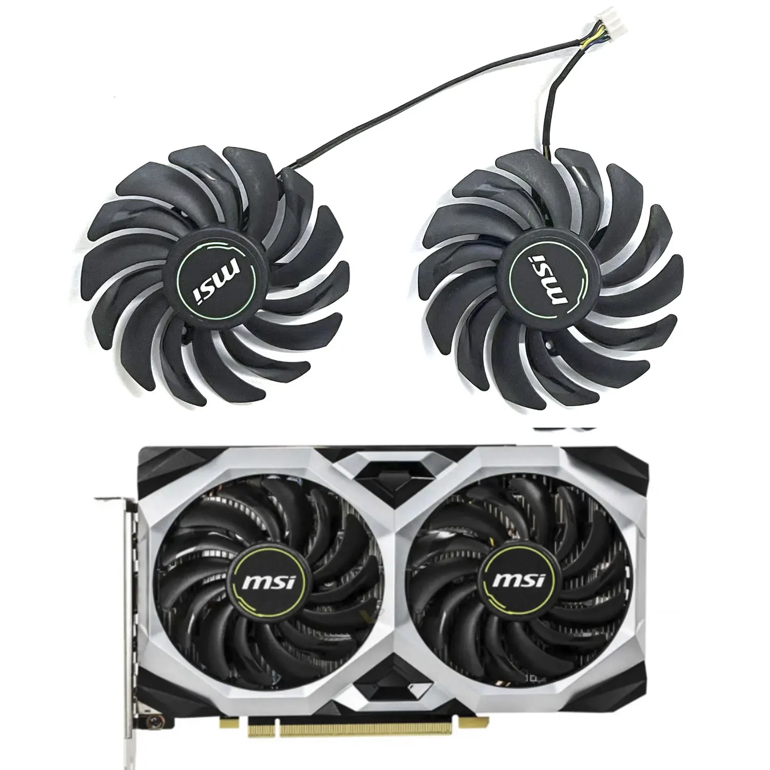 New 87MM PLD092110S12HH 4PIN DC 12V 0.4A GTX 1660 GPU Fan for MSI 