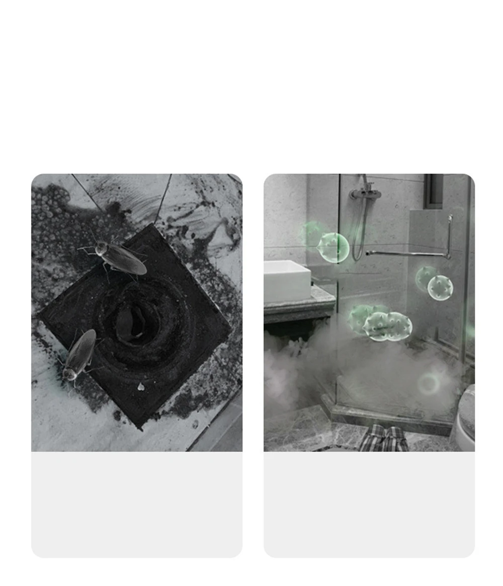 Description Picture 3 of itemBathroom Floor Drain Cover Insect And Odor Prevention Fast Drainage Product Shower Floor Strainer Cover Bathroom Accessories