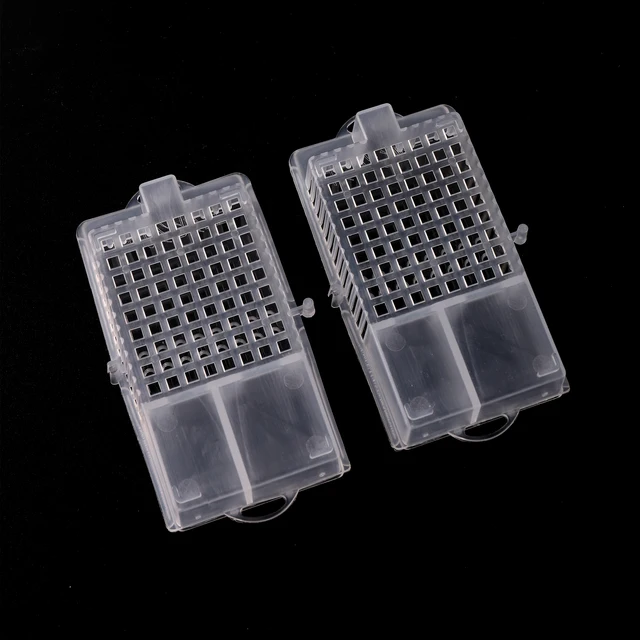 Méhész Queen Méh Ketrec Szállítás Ketrecek Méhészet Tenyésztő Push-Pull Király Foglyok Doboz Szerszám 5 Db - Image 3