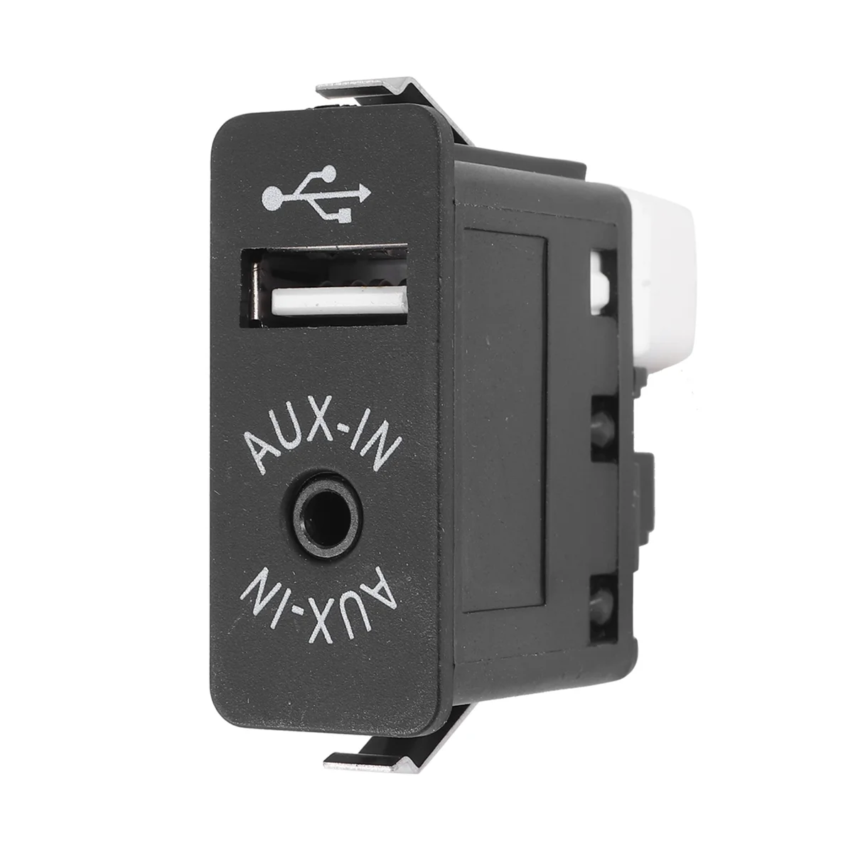 자동차 USB AUX 플러그 보조 입력 소켓 어댑터, BMW E81 E87 E90 F10 F12 E70 X4 X5 X6 용