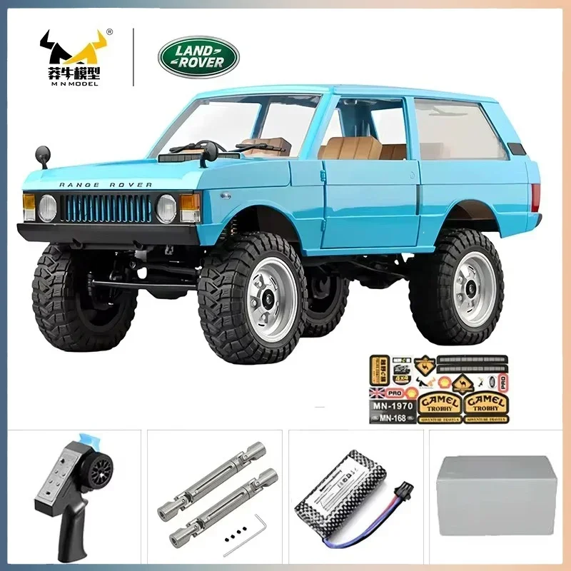MN MN82 1:12 Retro Rc Car With LED Lights Full-scale Simulation LC79 Professional 4WD Remote Control Pickup RC Truck Model Toys 5