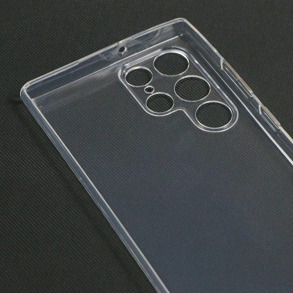 Clear Soft TPU Camera Protection Case - Enhanced Back Cover