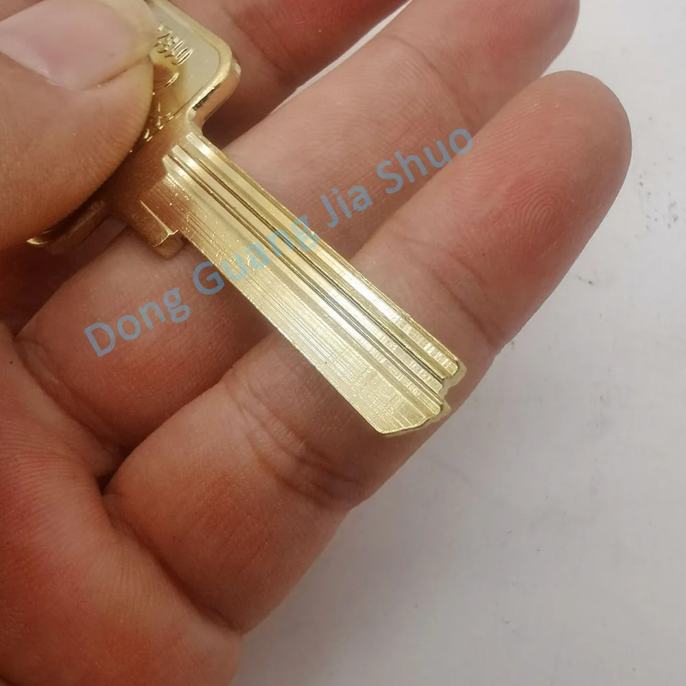 5PCS JS2555 X4 Key blank Special multi-slot key blank with milled groove