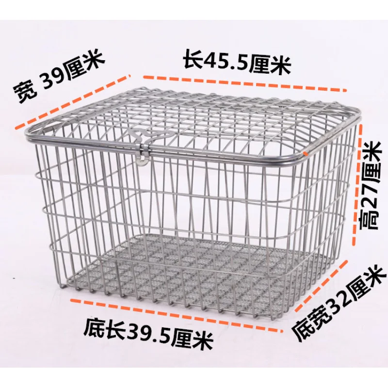 Large Elderly Mobility Tricycle Basket Rear Basket Can Hold Pet Lou Rear Vegetable