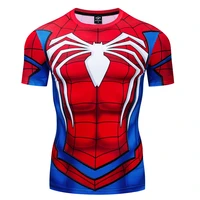 MINISO Spider-Man T Shirts 3d Printed Boys T-shirt Summer Casual Short Sleeve Tees Kids Adults Loose O-Neck Boys Tops Clothing 2