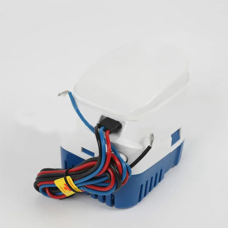 1100GPH Automatic Boat Bilge Pump 12V/24V DC Submersible Electric Water Pump Small with Float Switch Boat Marine Bait Tank Fish