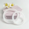 Silver Nipple Covers Rings Silcone Rings Relieve & Protect Sensitive Nipples Breastfeeding Must Haves for New Mommys 1