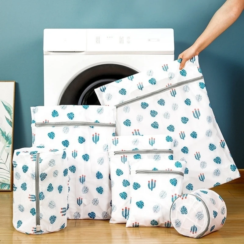 

Panda Dirty Clothes Bag Zip Laundry Travel Net Basket For Washing Machine Bra Underwea Mesh Bag Laundry Organizer Accessories
