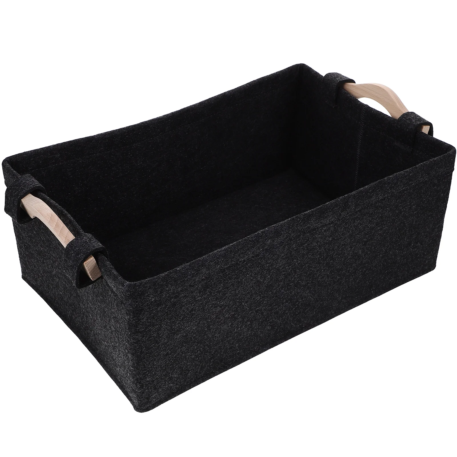 

Pet Toy Basket Sundry Container Storage Bin Basket with Handle Random Pattern