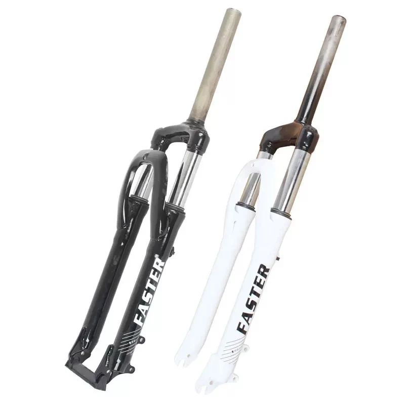 26 Inch Mountain Bike Front Fork Disc Brake High Carbon Steel Shock