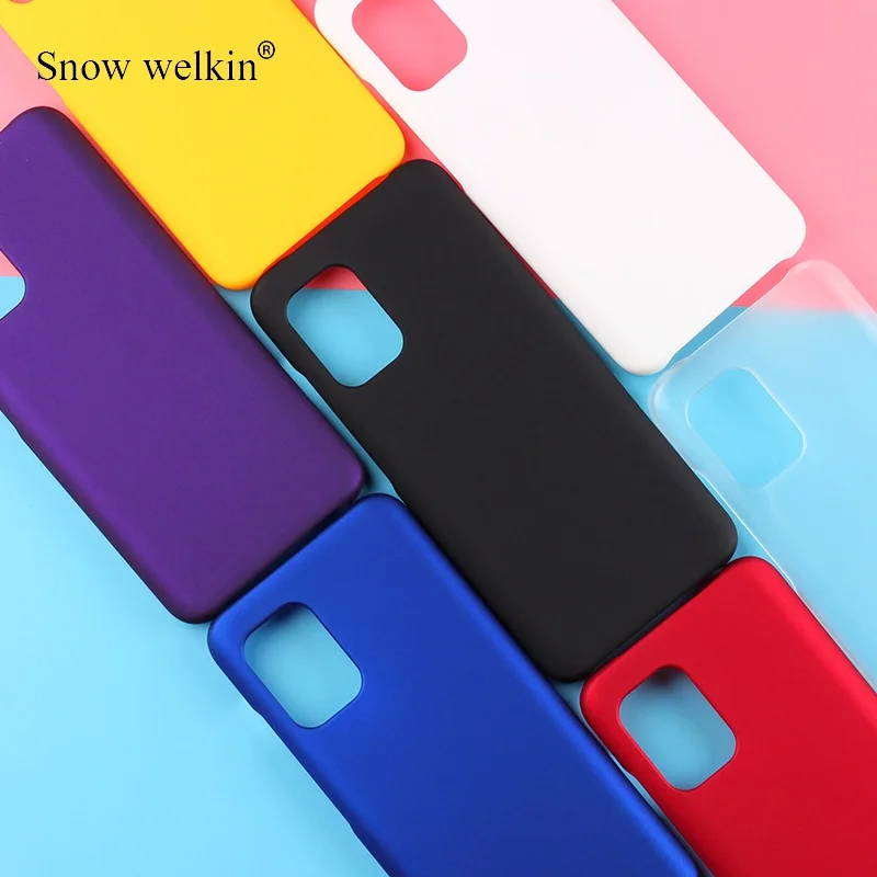Ultra-Thin Luxury Rubberized Matte Hard Plastic Phone Case Cover