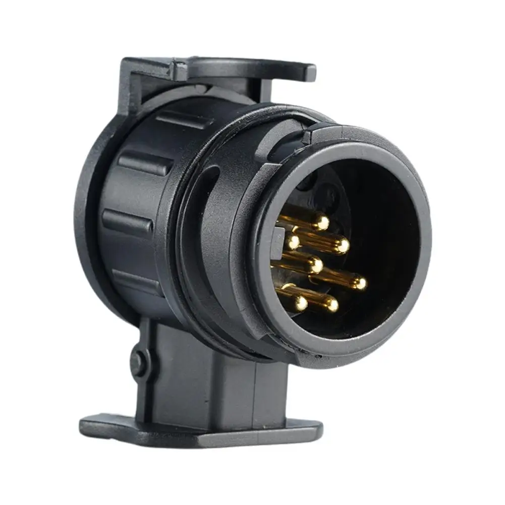13 Pin To 7 Pin Plug Adapter Trailer Connector Towbar Plugs For European Standard Trailer Converter Tow Accessorie T1F0 Trailer Plug Adapter Towing Adapter Towing Adaptor