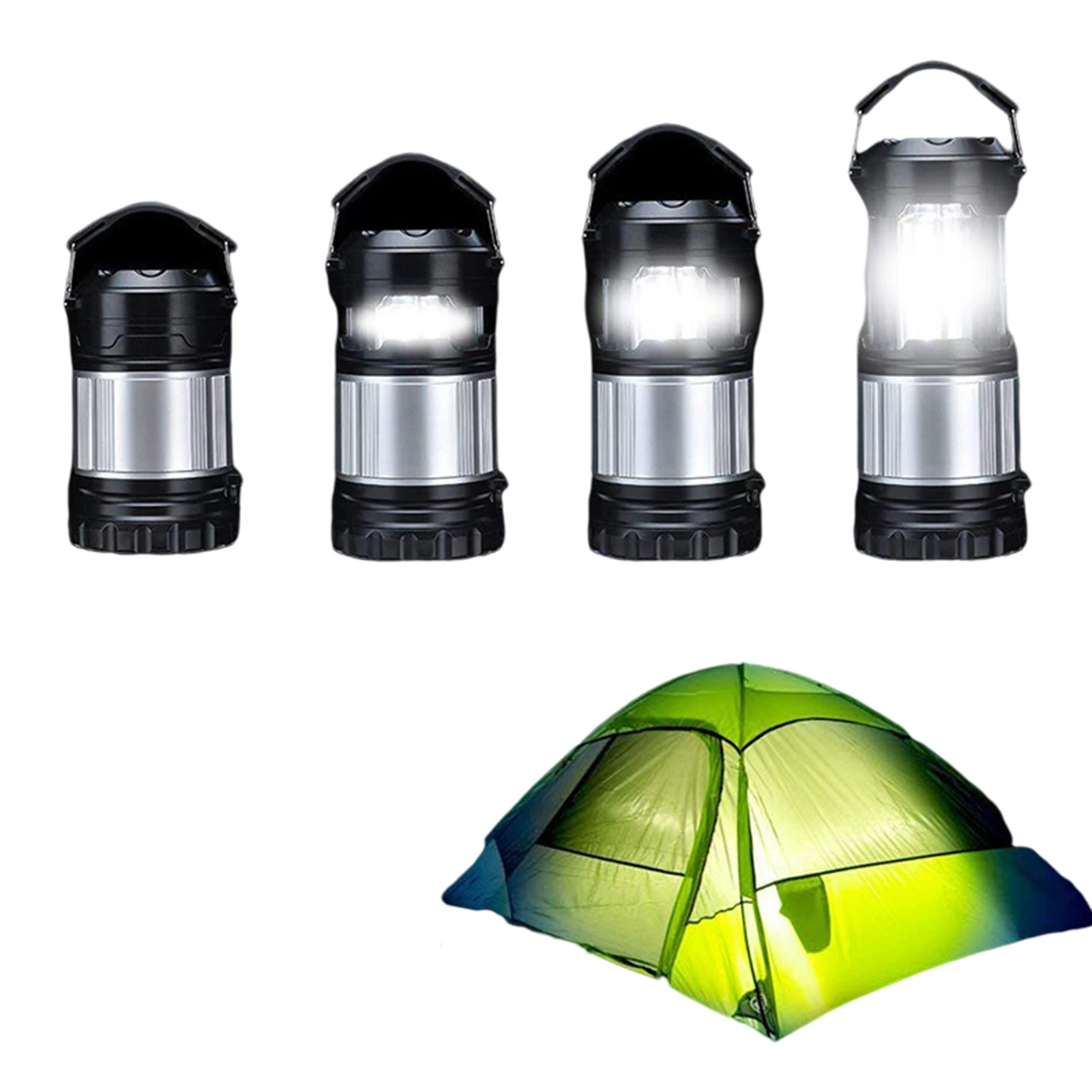 Linterna LED de acampada para exteriores, de emergencia para cortes de energía, Camping, pesca, tienda de campaña al aire senderismo y casa| - AliExpress