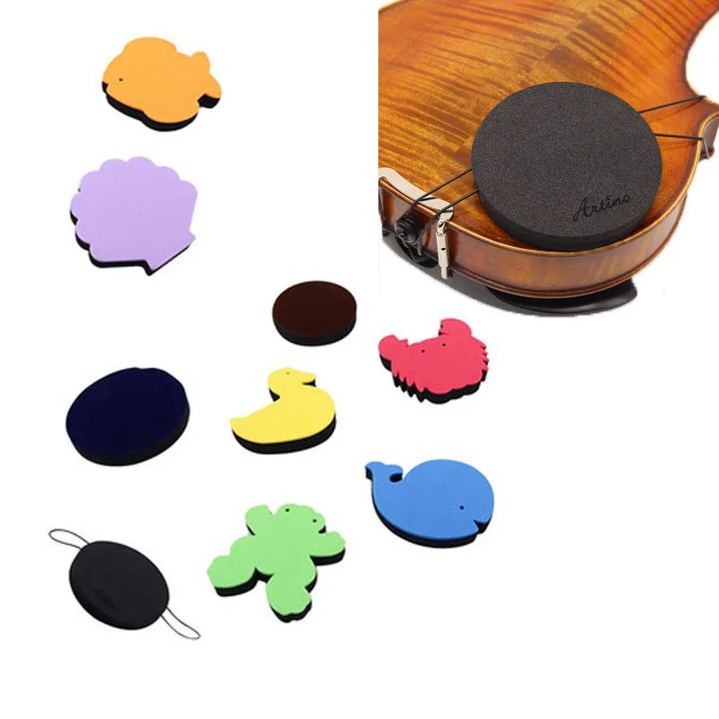 Red Round Sponge Shoulder Rest