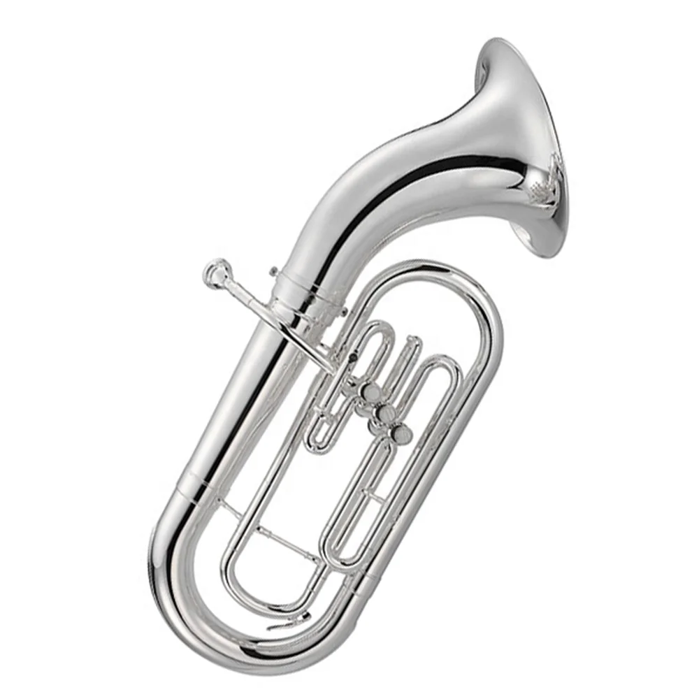 High Quality Gold Lacquer 3 Pistons Marching Instrument Euphonium JYMEP733