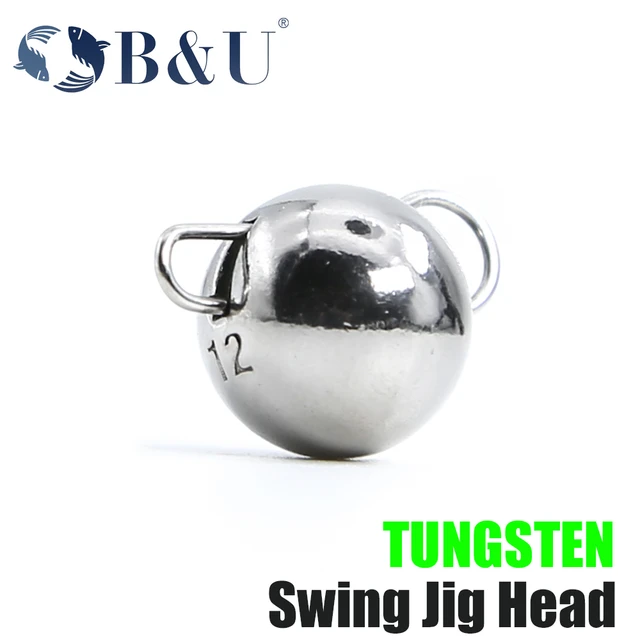 MUUNN 10PCS Tungsten Cheburashka Sinker,Fishing Weight,1G/1.5G/2G/3G/5G/7G,  Tackle For