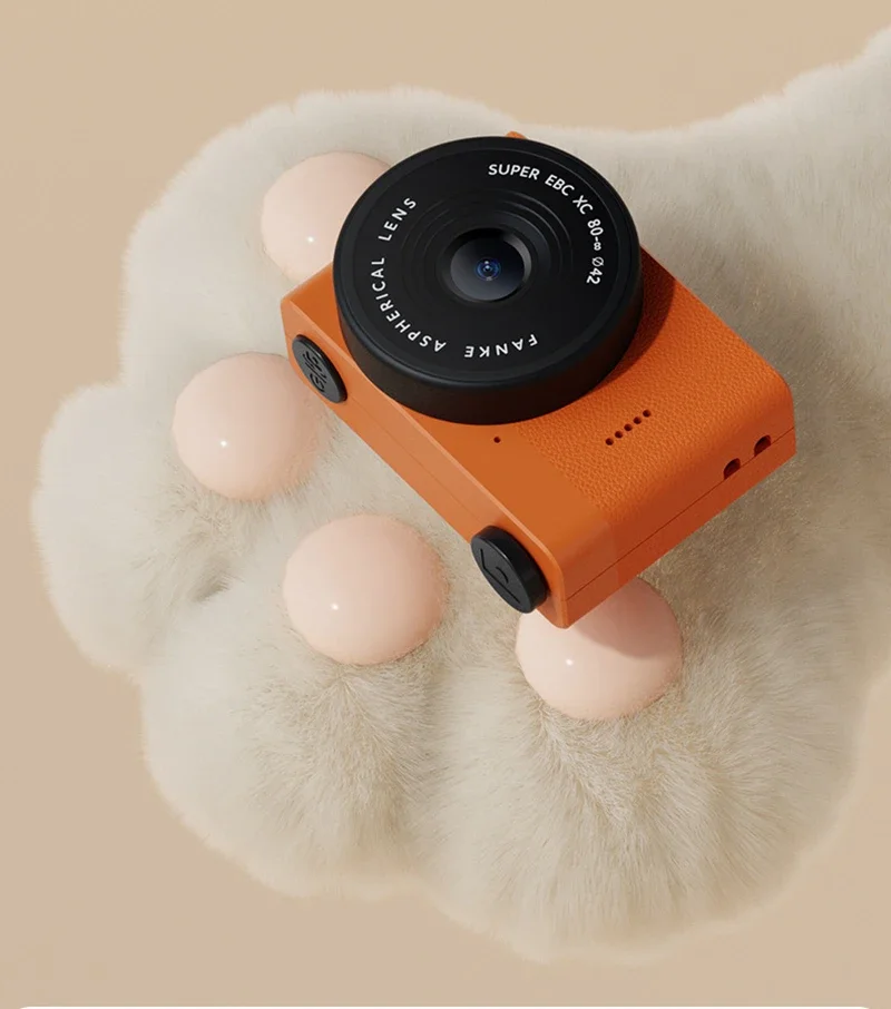 Mini Digital Camera Paper Shoot Camera Children Toys Girl Compact Cameras Photographs Photography Audio and Video Card New Year