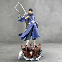Naruto Figurine with Dual Head & Giant Wave - Anime Desktop Decoration Ornament Gift (No box)