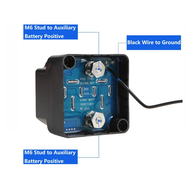 Citations d'isolateur de batterie automobile avec borne, interrupteur d'alimentation  de voiture marche/arrêt, courant élevé, Citations de démarrage, 4 broches,  DC 12V, 200A - AliExpress