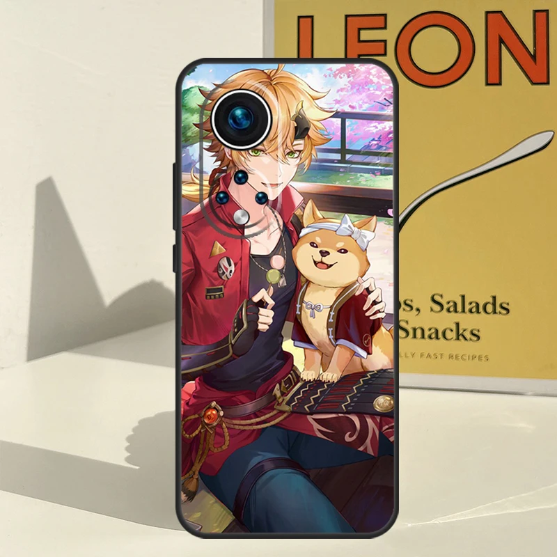 Enhanced Protective Thoma Design Genshin Impact Phone Case
