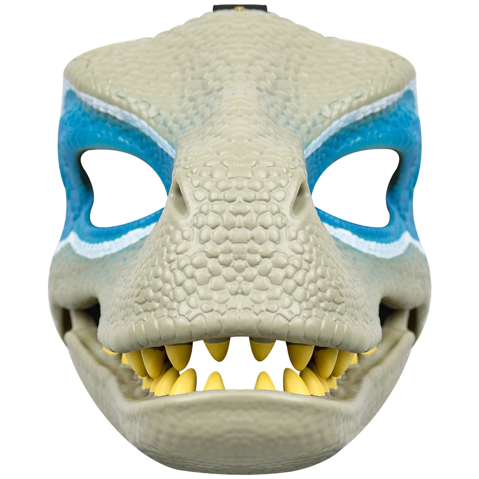 Máscara do dinossauro 3D para o jogo do papel, Chapelaria do desempenho,  Raptor jurássico, Dino que