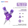 Mast Tattoo Cyber New Professional Needles RL Disposable Sterilized Safety Permanent Tattoo Makeup Machines Cartridge 20pcs/box 1