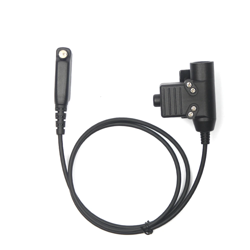 brown HD03 Tactical Bowman Elite II Headset Microphone with U94 PTT for Sepura Stp8000 Stp8030 Stp8035 walkie talkie Radio