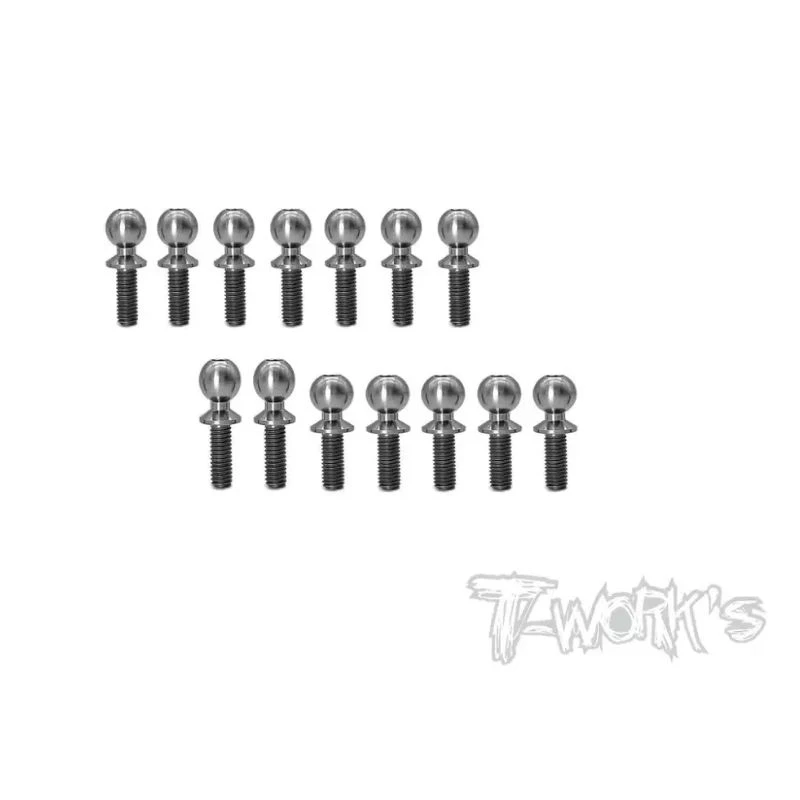 

Original T works TP-122 64 Titanium Ball End set ( For Yokomo YZ-2 CAL 3 )Professional Rc part