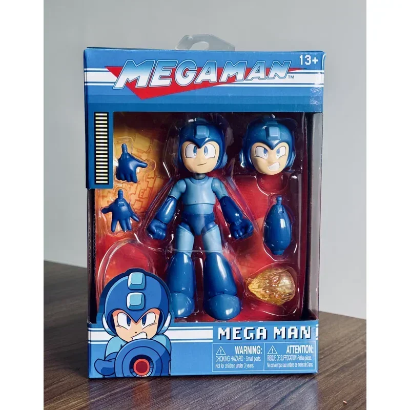 Genuine Rockman Jada Toys 1/12 Rockman Flame Man Frozen Man First
