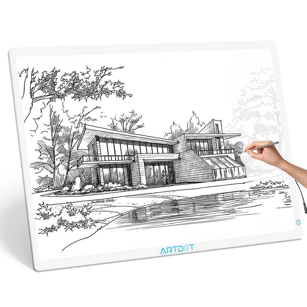 ARTDOT A1 Large LED Light Pad for Diamond Painting AC Powered