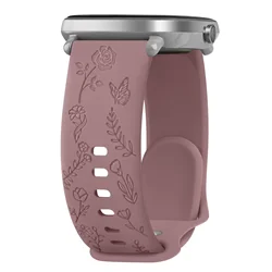 Versatile 20mm Silicone Watch Strap - Premium Universal Fit - 20mm (Smoky purple)