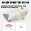 Stitching Color Pillow Memory Foam Cervical Ergonomic Contoured Orthopedic Relaxing Cervical Pillow Versatile Support PillowHome 4