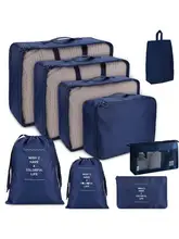  9 In 1 Summer New Women Luggage Bag Large Capacity Storage Bags Waterproof Travel Bags Outdoor Leisure Vacation Bags 