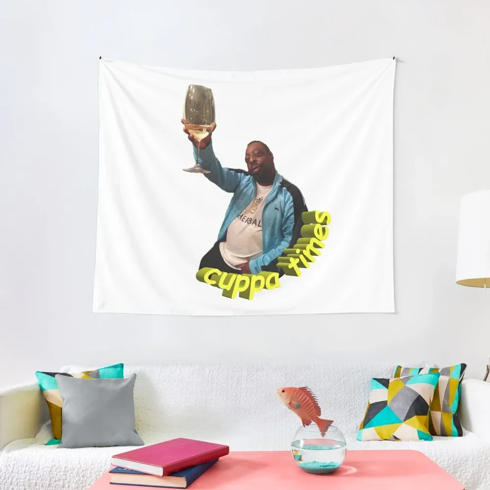 

Beetlejuice/Lester Green Cuppa Times Wine Glass Tapestry Room Decor Korean Style Mushroom Tapestry