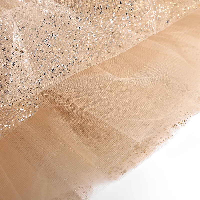 Adult hot mesh tutu skirt 2024 street fashion solid color skirt Polyester dance skirt 2