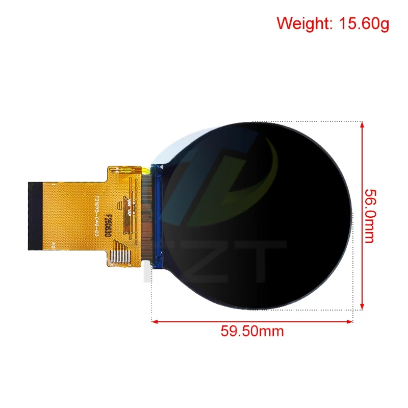 IPS 2,1 zoll 40PIN SPI 262K TFT LCD Runde Screen Display Keine Touch ST7701 Stick IC 480*480 RGB Schnittstelle Für Arduino UNO R3 – Detail 3