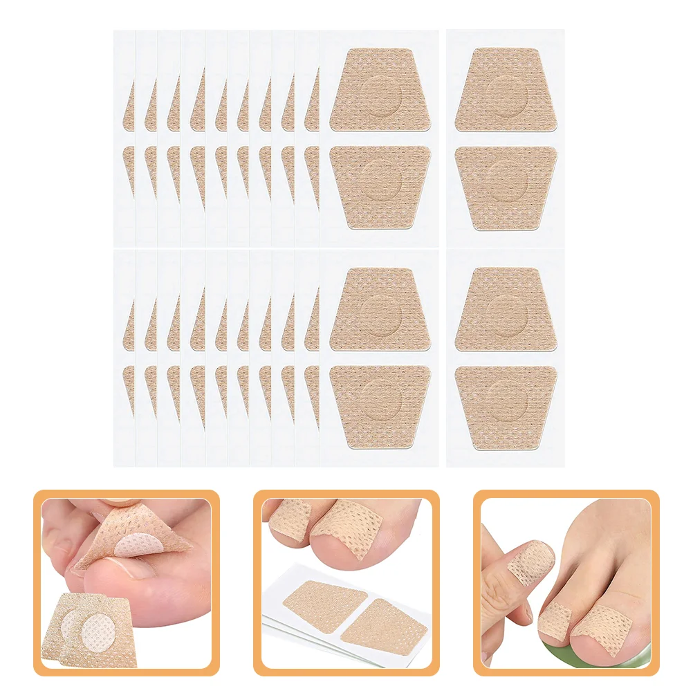 

30 Sheets Ingrown Toenail Correction Patches Pedicure Ingrown Toenail Corrector Foot Care Supplies