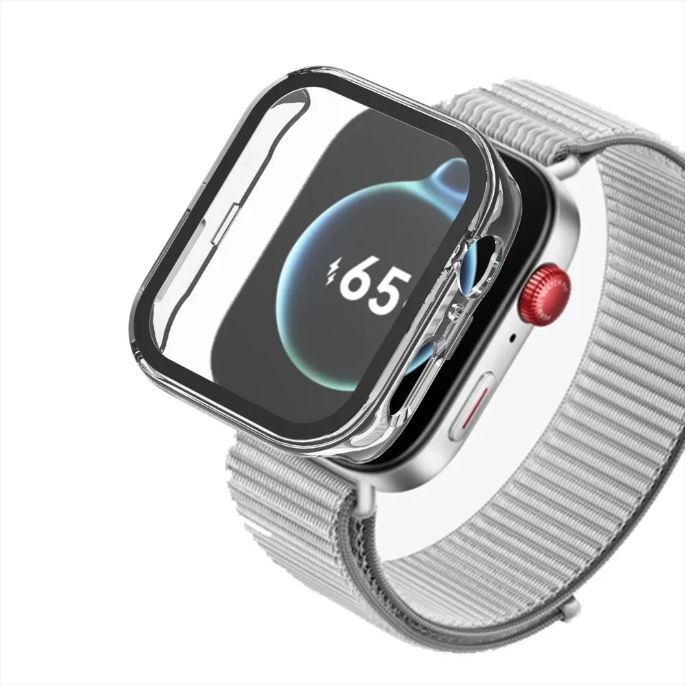 Premium Tempered Glass + PC Bumper Screen Protector for Huawei Watch Fit 3 - All-Around Protection