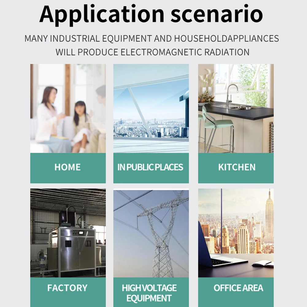 디지털 EMF 미터 다기능 자기장 강도 테스터 실내 실외용 백라이트 자기장 강도 측정기
