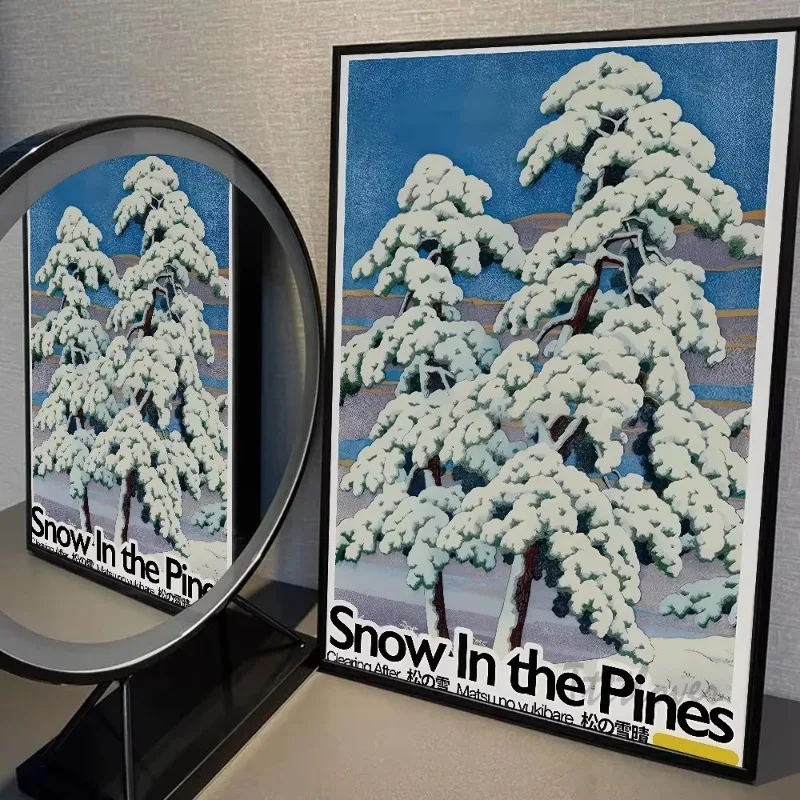 Abstract Blue Waves Poster 3