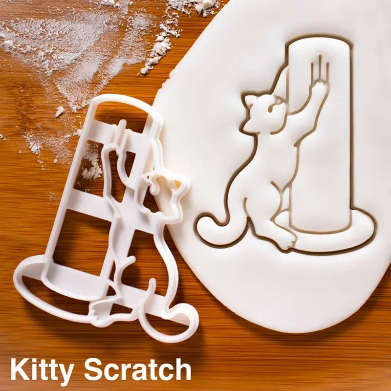 3D Cat Cookie Cutter Mold 6