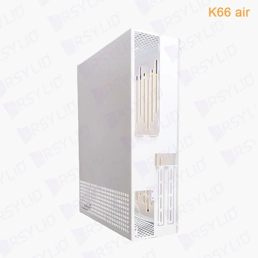 PC Case Computer Chassis Frame Mini ITX Desktop Case PC Chassis ARSYLID K66 Air M-ATX ITX Thin A4 Chassis 75mm Radiator 240mm Graphics Card Flex PSU SGPC K66air