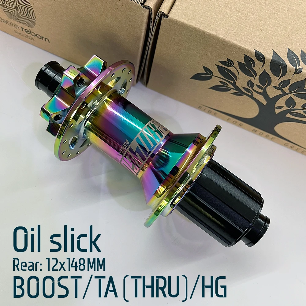 Stock コブラ　112.5センチ Boost Rear 5*141mm QR 12*148mm THRU TA MTB Bicycle Hub 28/32