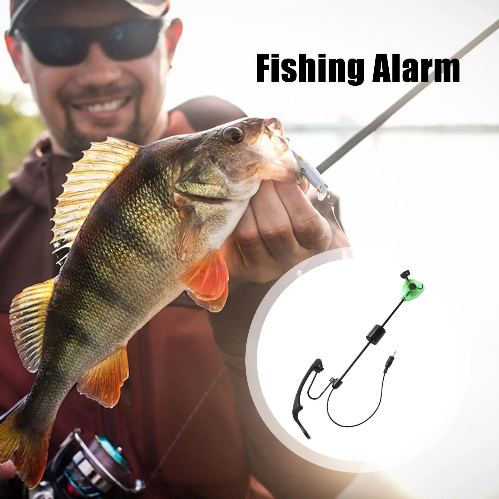 Fishing Rod Alarm Fishing Rod Alarm Bite Alarm Led Light Detection Gear Indicator Tool For Outdoor Carp Sturgeon Fly Men Dad